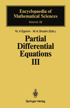 Partial Differential Equations Iii: The Cauchy Problem. Qualitative Theory Of Partial Differential Equations (Encyclopaedia Of M,Used