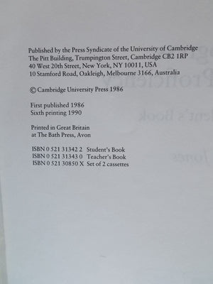 Progress to Proficiency Std Book,Used