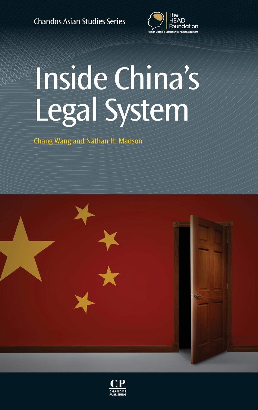 Inside China's Legal System (Chandos Asian Studies Series),Used