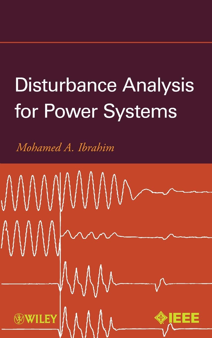 Disturbance Analysis for Power Systems,Used
