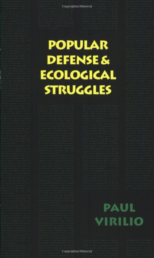 Popular Defense & Ecological Struggles (Semiotext(E) Foreign Agents Series),Used