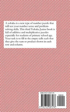 Yohaku Junior Book 3: More Additive and Multiplicative Puzzles,Used