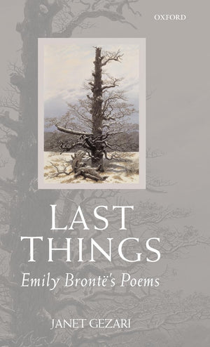 Last Things: Emily Bront's Poems,Used