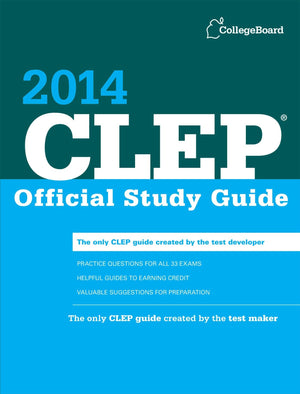 CLEP Official Study Guide 2014,Used
