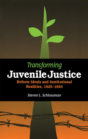 Transforming Juvenile Justice: Reform Ideals And Institutional Realities, 18251920,New