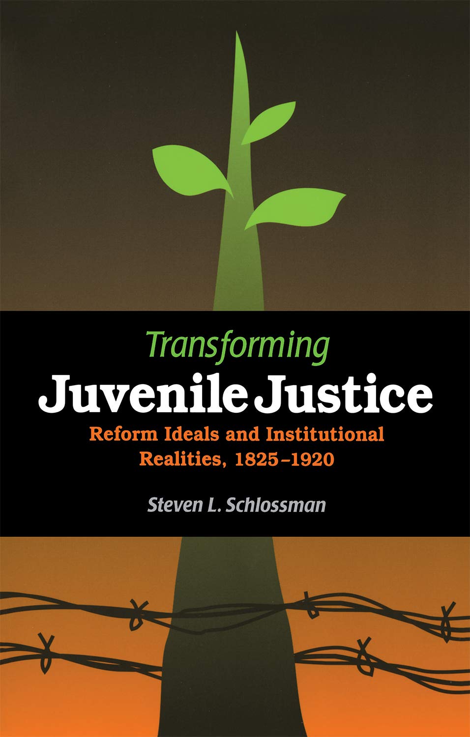 Transforming Juvenile Justice: Reform Ideals And Institutional Realities, 18251920,New