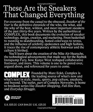 Complex Presents: Sneaker of the Year: The Best Since '85,Used