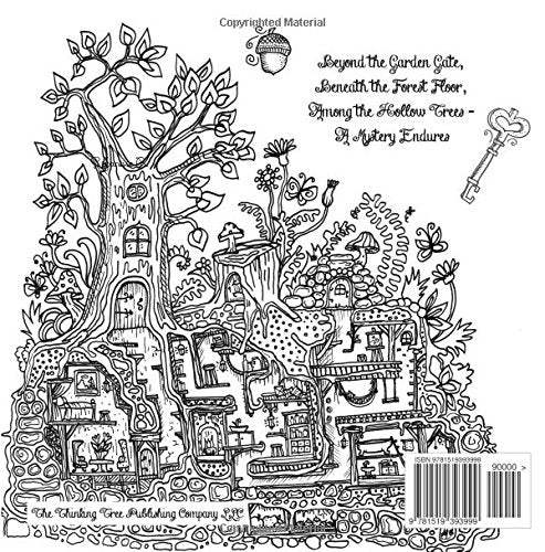 Secret Village  A Coloring Book Adventure: Beyond the Garden Gate, Beneath the Forest Floor, Among the Hollow Trees  A Mystery,Used