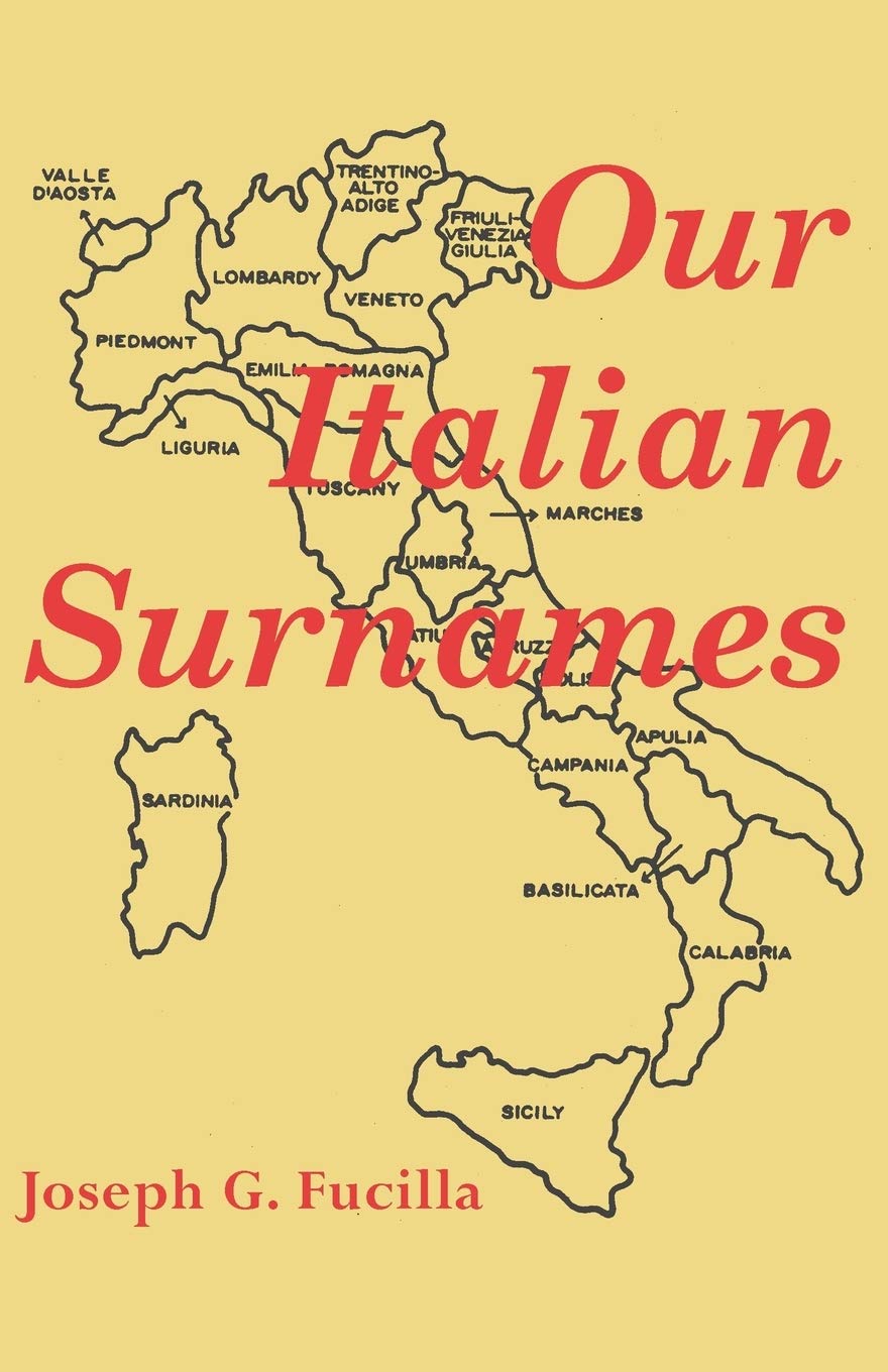 Our Italian Surnames,New