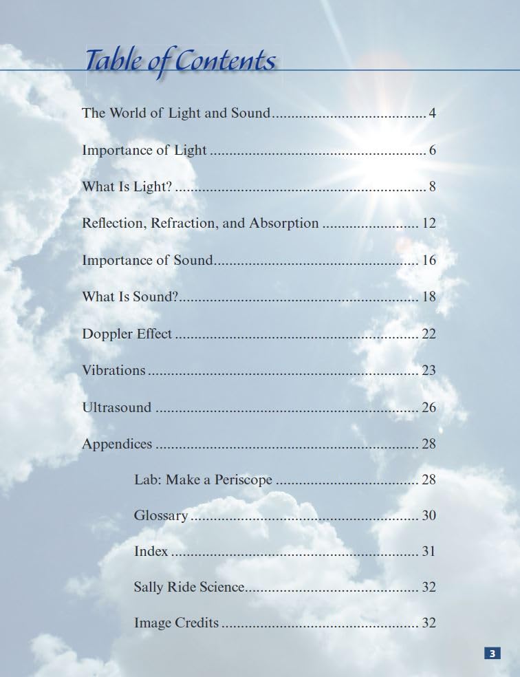 All About Light And Sound: Physical Science (Science Readers),New