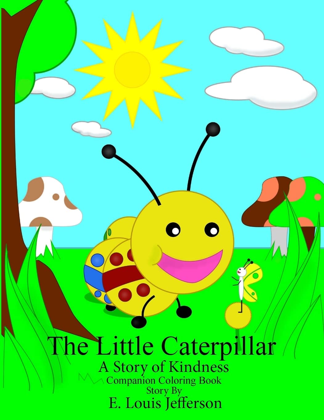 The Little CaterpillarA Story of KindnessCompanion Coloring Book,Used