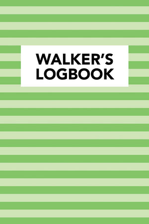 Walker's Logbook: Notebook to Log Track and Record Your Healthy Lifestyle and Fitness Goals (2530 Walking Entries) (Walker's Log,Used