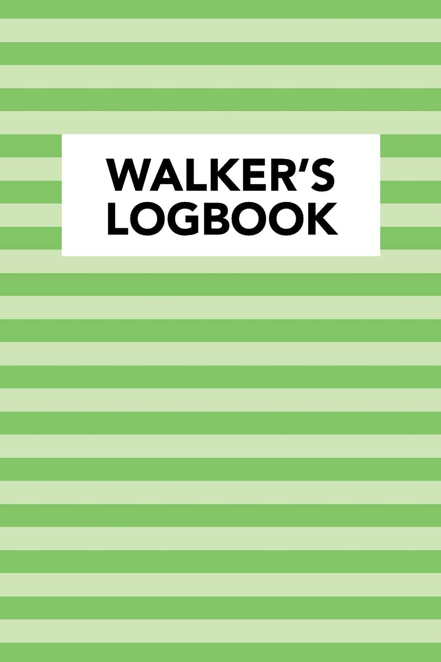 Walker's Logbook: Notebook to Log Track and Record Your Healthy Lifestyle and Fitness Goals (2530 Walking Entries) (Walker's Log,Used