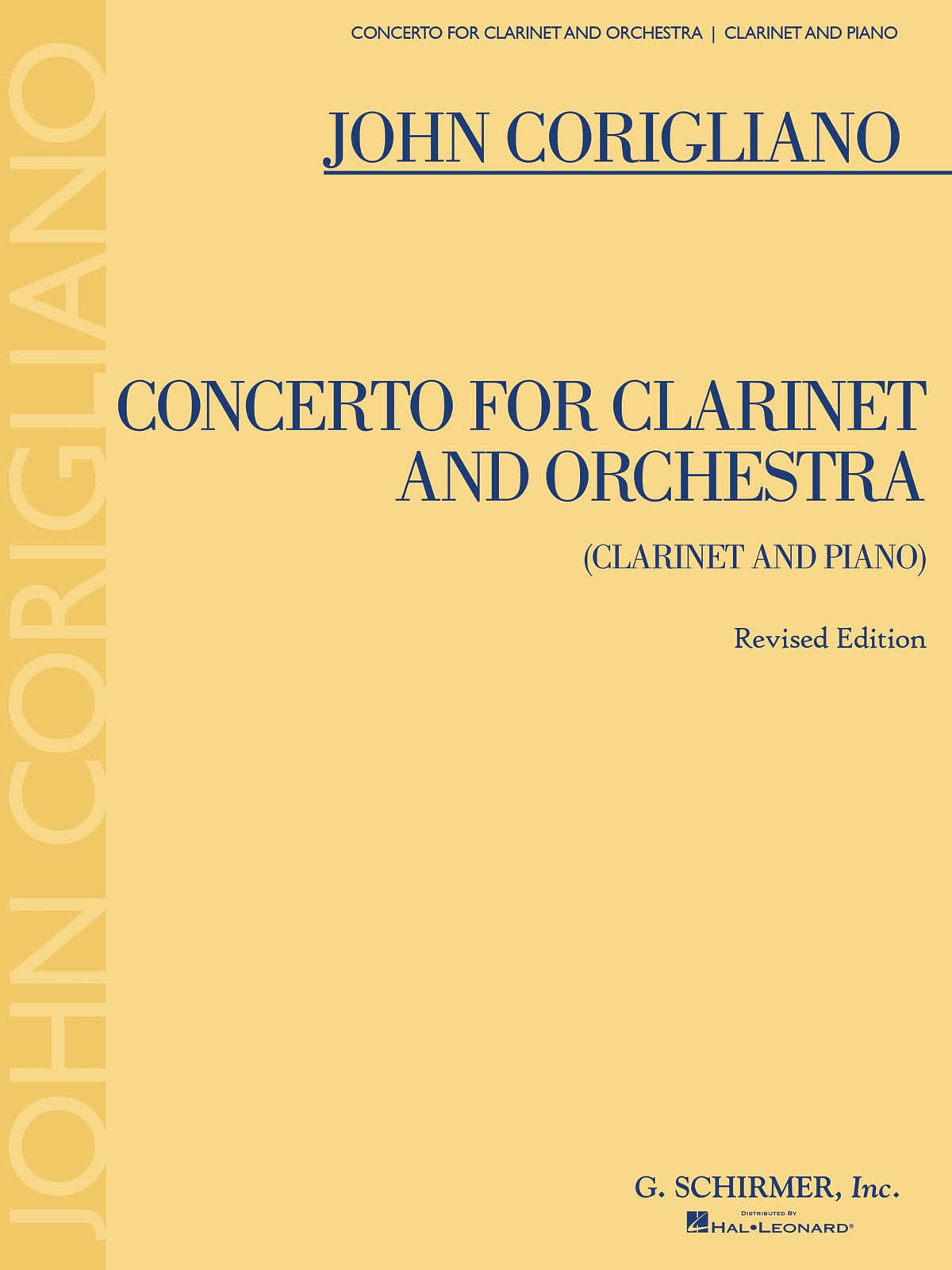 Concerto for Clarinet and Orchestra: Clarinet and Piano,Used