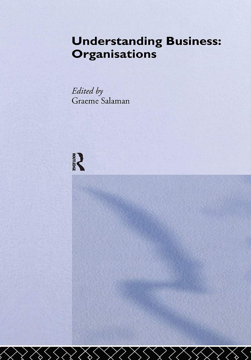 Understanding Business Organisations,Used