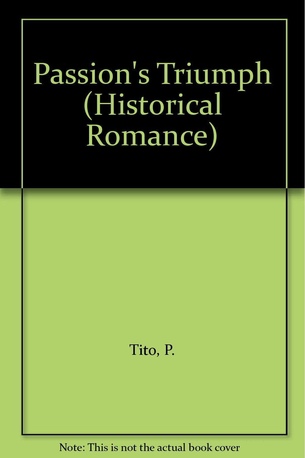 Passion's Triumph,Used
