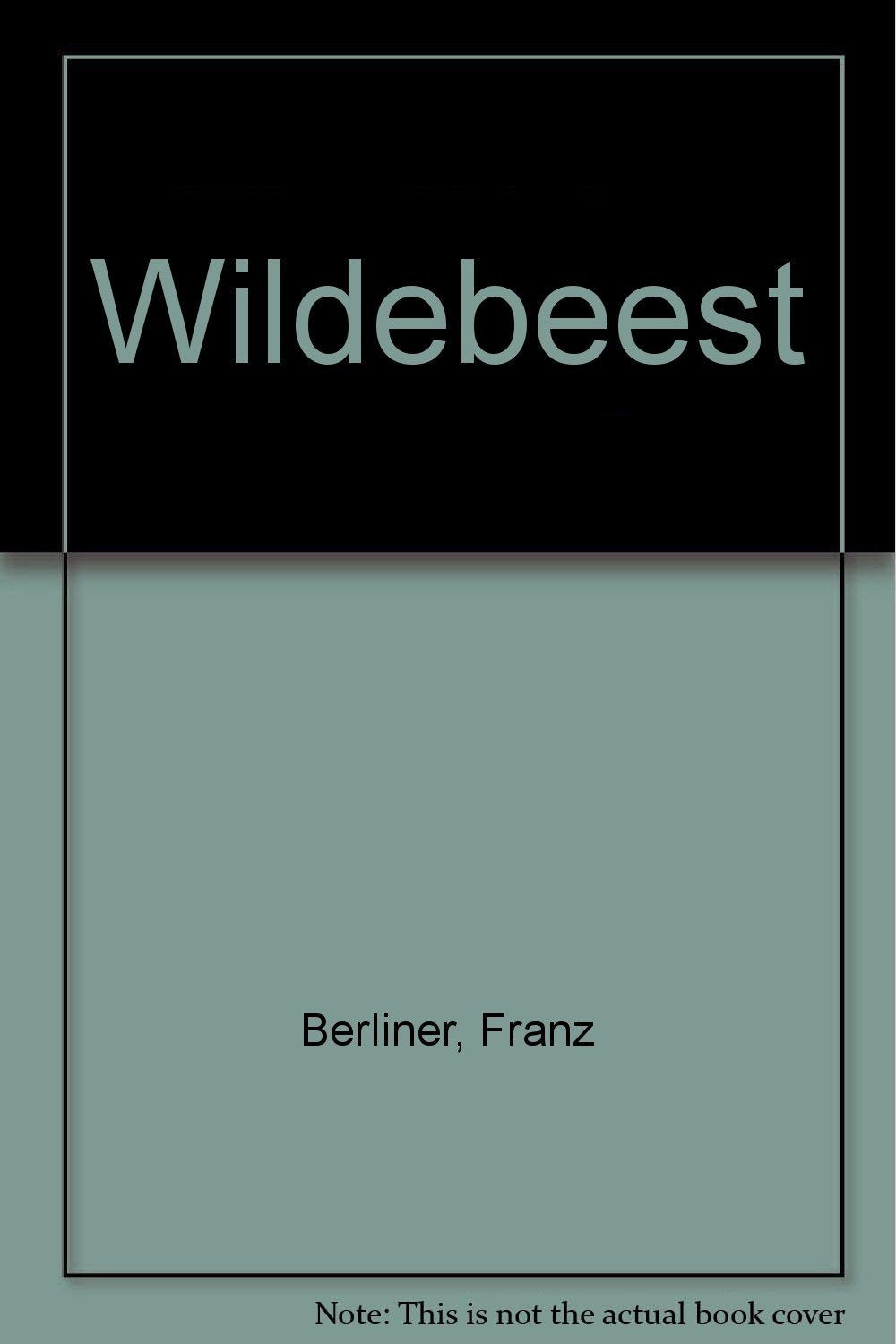 Wildebeest,Used