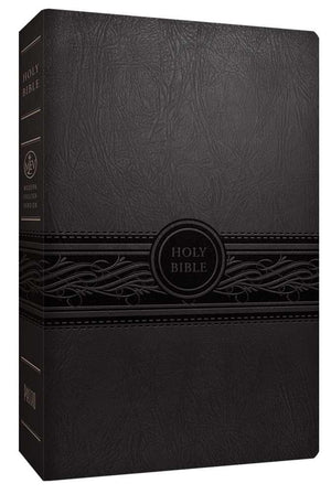 Mev Bible Personal Size Large Print Charcoal: Modern English Version