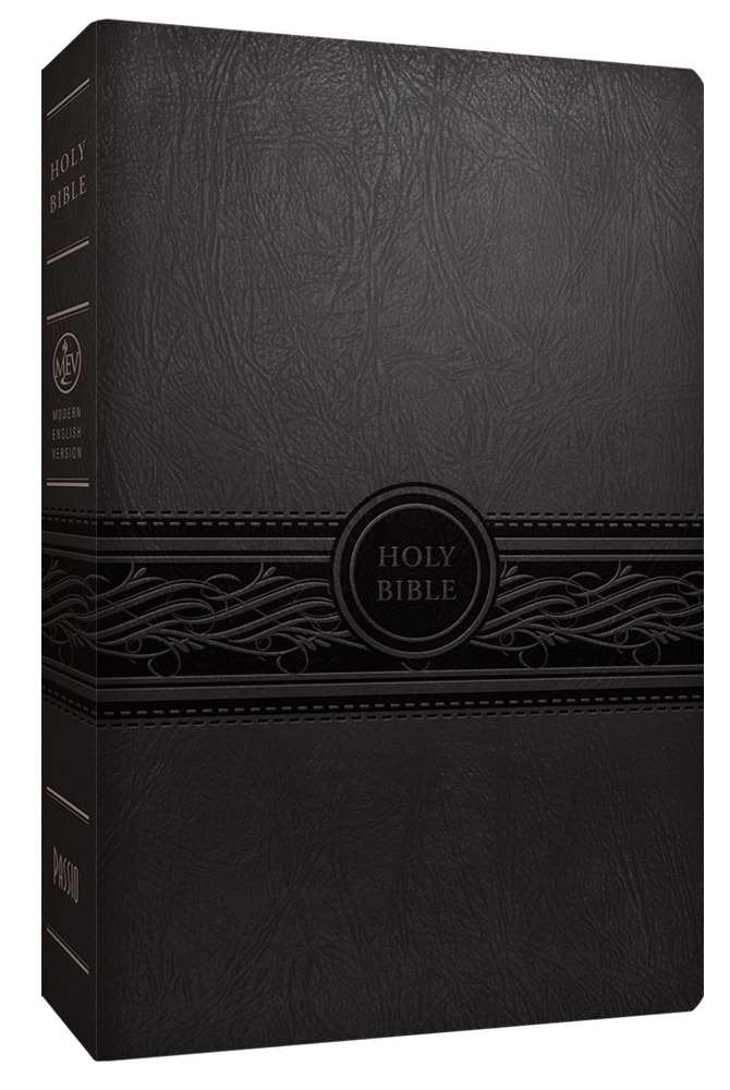 Mev Bible Personal Size Large Print Charcoal: Modern English Version