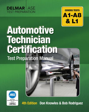 Automotive Technician Certification Test Preparation Manual,Used