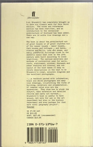 Illustrated Handbook of Vernacular Architecture,Used