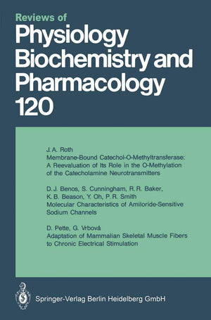 Reviews of Physiology, Biochemistry and Pharmacology: Volume: 120,Used