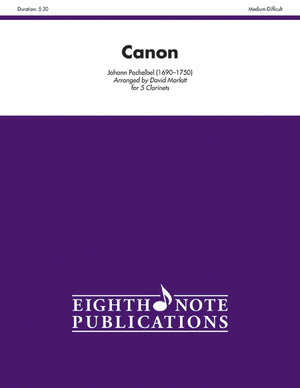 Canon: Score & Parts (Eighth Note Publications),New
