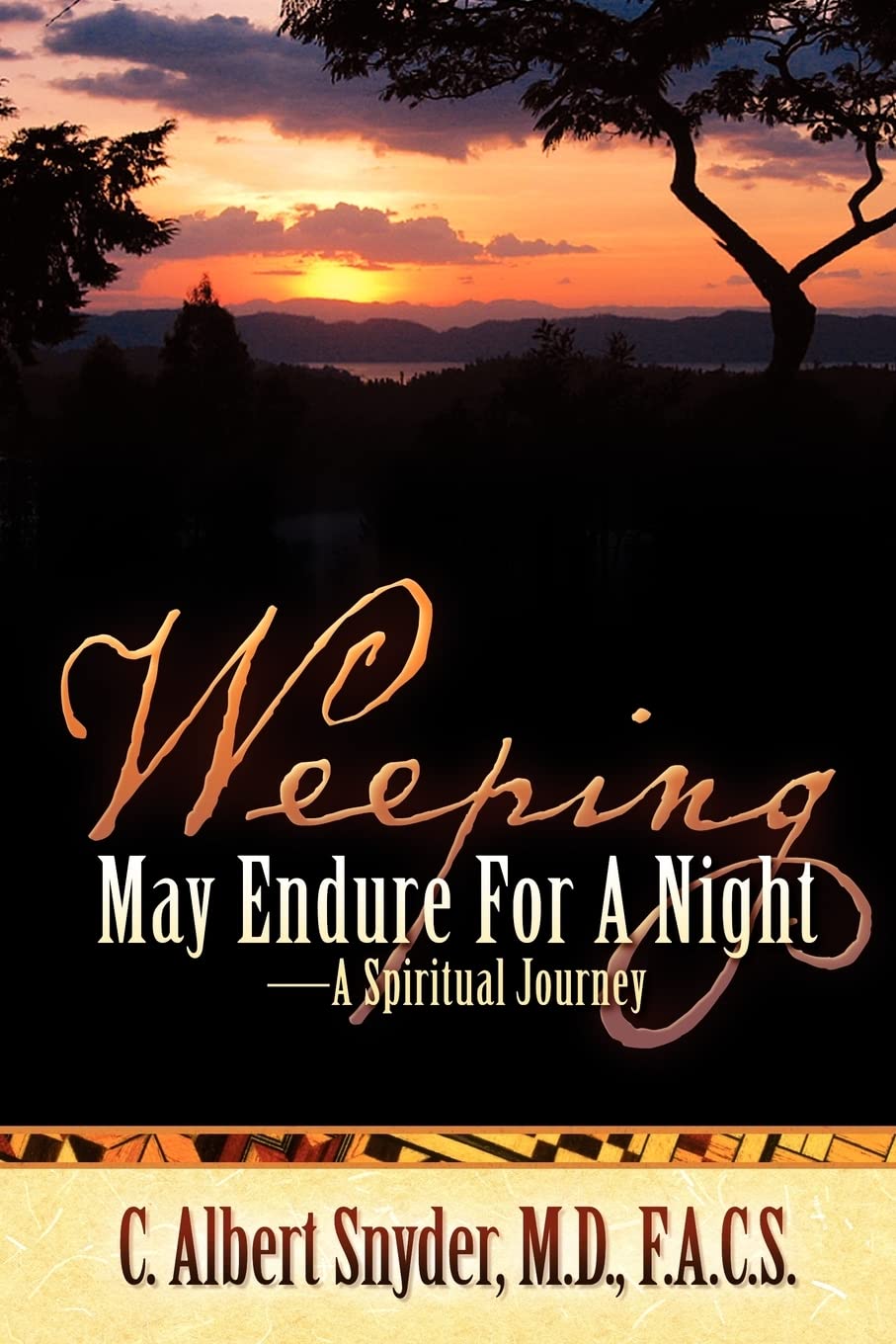 Weeping May Endure For A NightA Spiritual Journey,Used