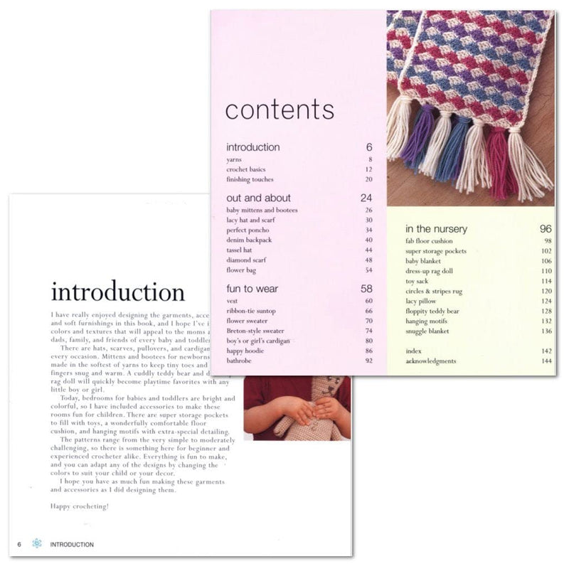 Cute Crochet for Tiny Tots: 25 Modern Designs for Babies and Toddlers,Used