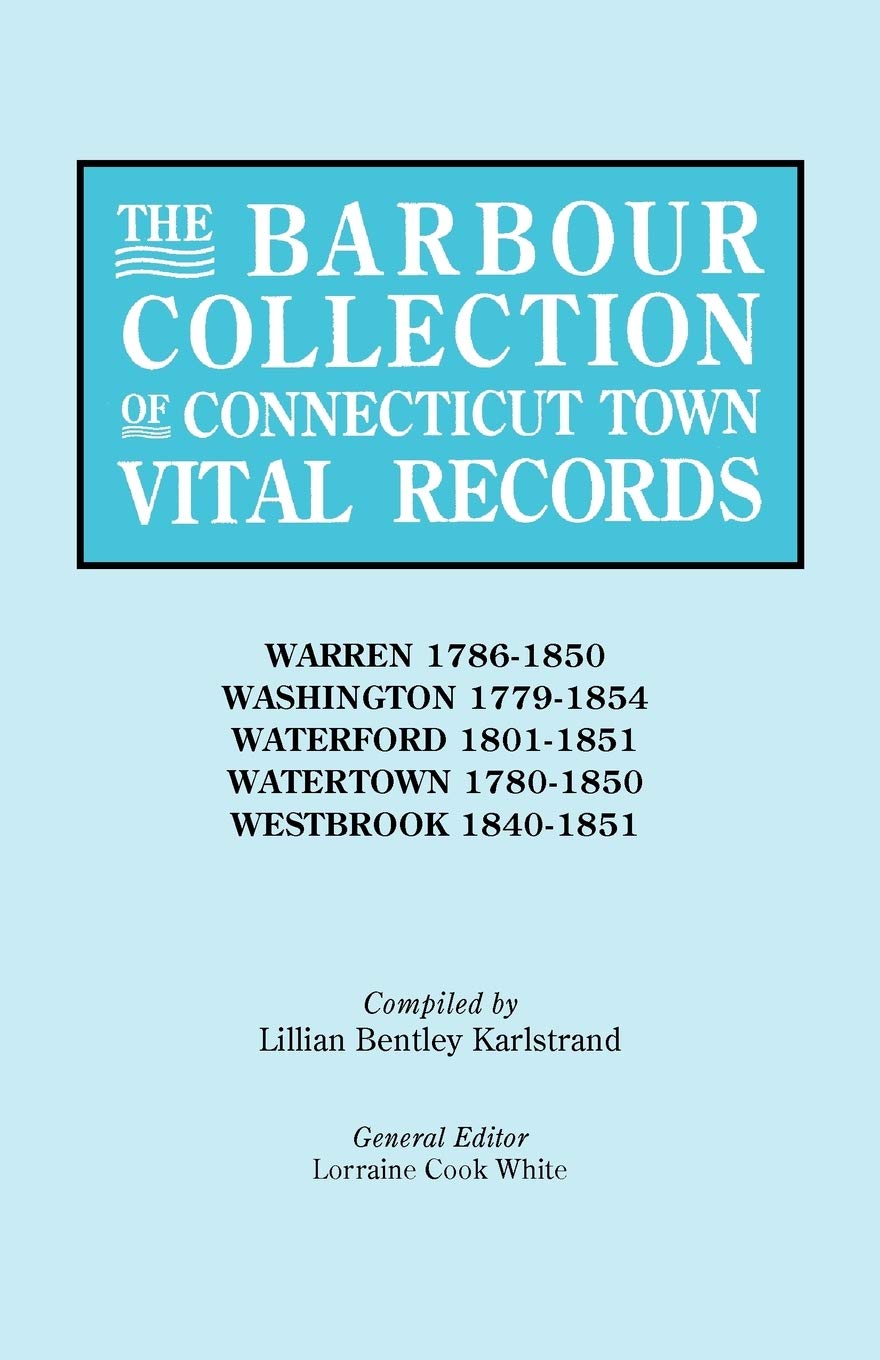 Barbour Collection of Connecticut Town Vital Records [Vol. 49],Used