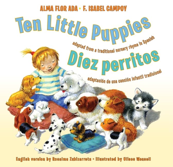 Ten Little Puppies/Diez perritos: Bilingual EnglishSpanish,Used