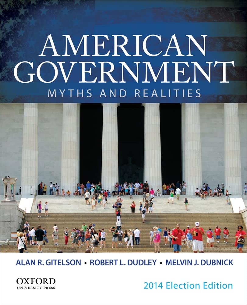 American Government: Myths and Realities,Used