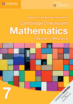 Cambridge Checkpoint Mathematics Teacher's Resource 7 (Cambridge International Examinations),Used
