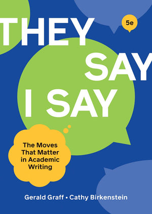They Say / I Say-New Condition