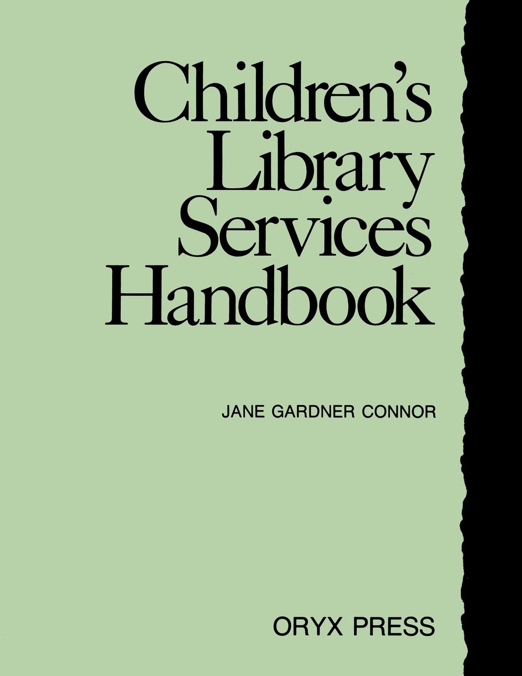 Children's Library Services Handbook,Used