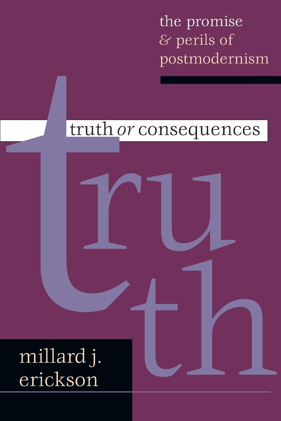 Truth or Consequences: The Promise Perils of Postmodernism,Used