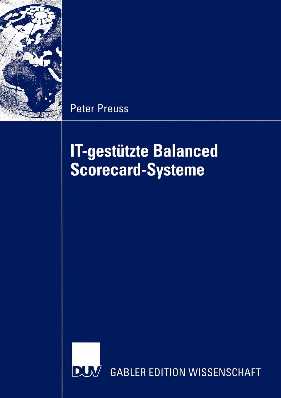 ITgesttzte Balanced ScorecardSysteme (German Edition),Used