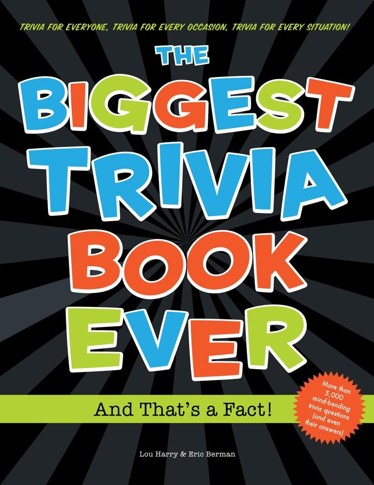 Biggest Trivia Book Ever: And That's a Fact!,Used