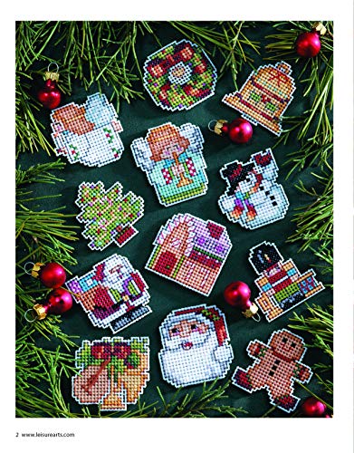 Mini Cross Stitch Ornaments: 160 Festive Quickto Stitch Ornaments to Finish in No Time,New