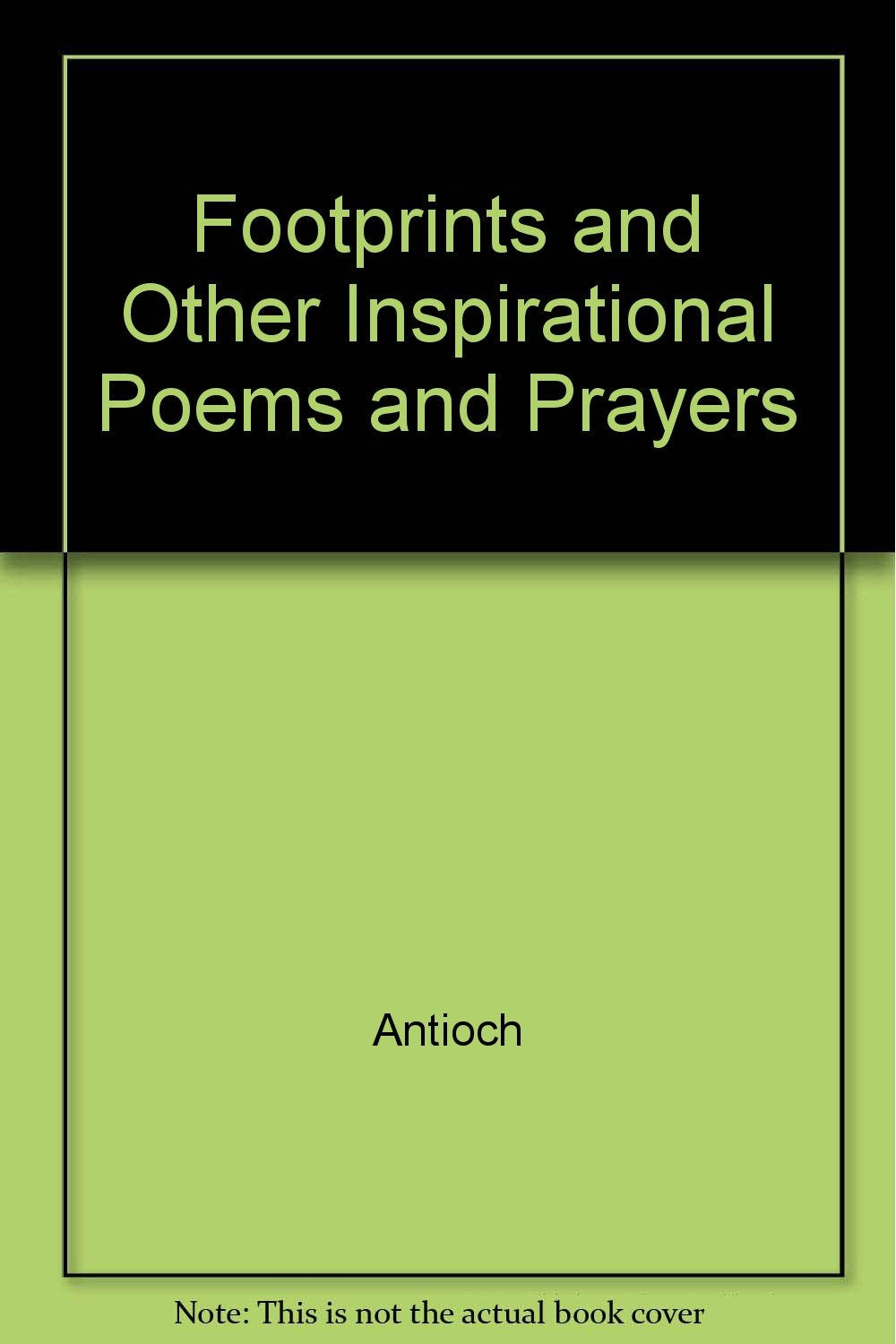 Footprints And Other Inspirational Poems And Prayers-new,New