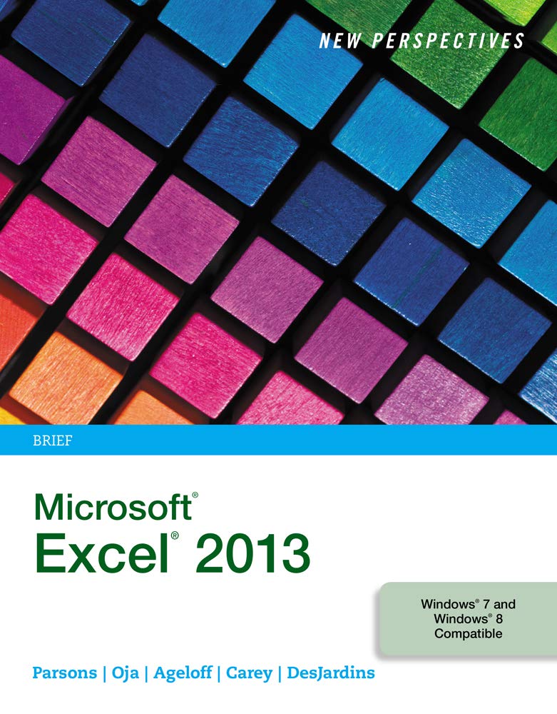 New Perspectives on Microsoft Excel 2013, Brief,Used