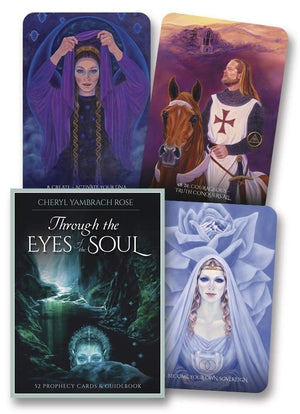 Through the Eyes of the Soul: 52 Prophecy Cards & Guidebook,Used
