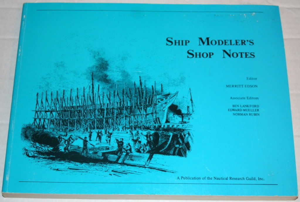 Ship Modeler's Shop Notes,Used