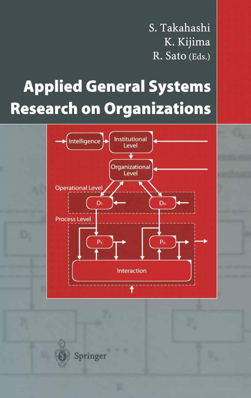 Applied General Systems Research on Organizations,Used