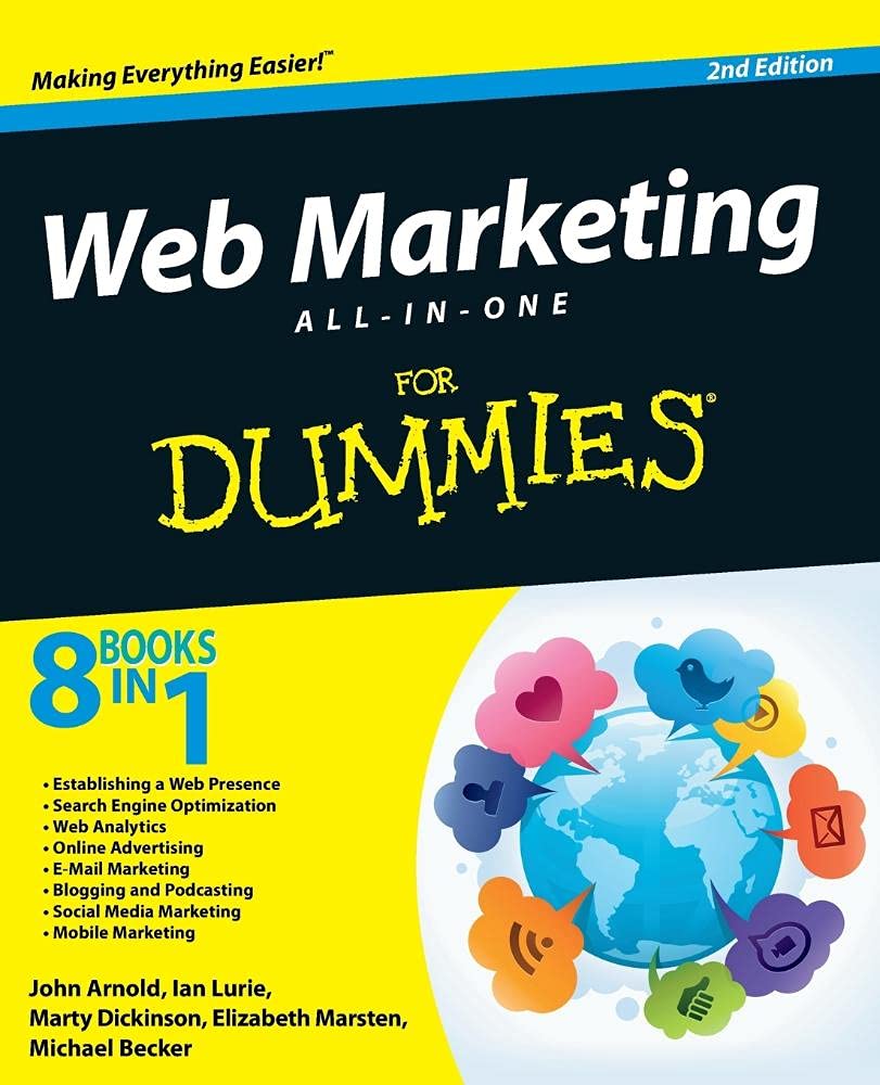 Web Marketing AllInOne for Dummies,Used