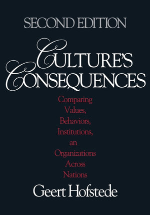Culture'S Consequences: Comparing Values, Behaviors, Institutions And Organizations Across Nations,Used