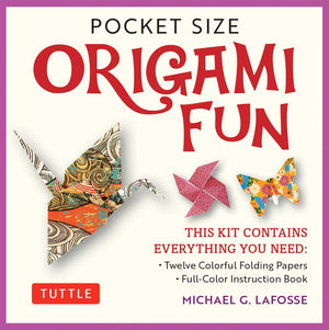 Pocket Size Origami Fun Kit: Contains Everything You Need To Make 7 Exciting Paper Models,Used