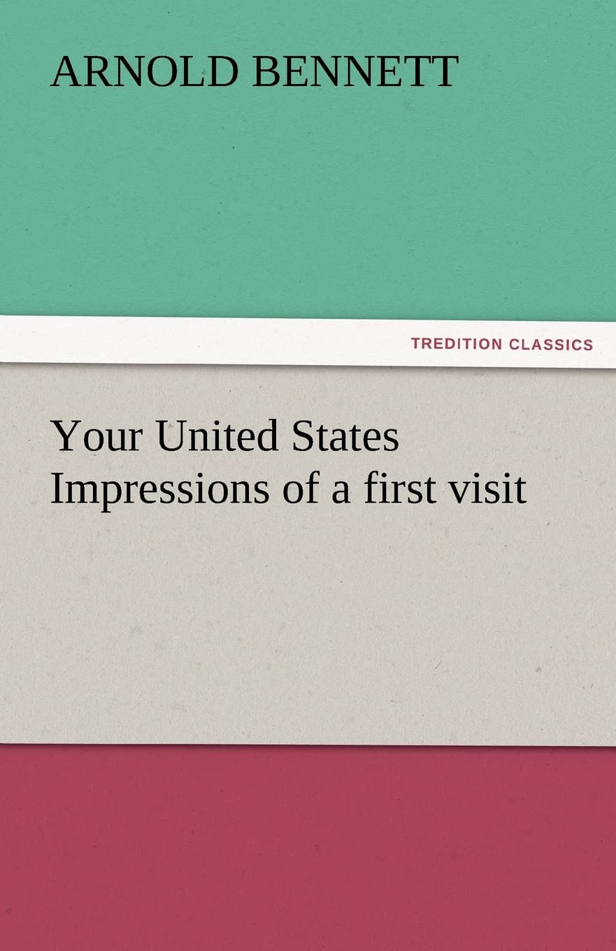 Your United States Impressions of a First Visit,Used