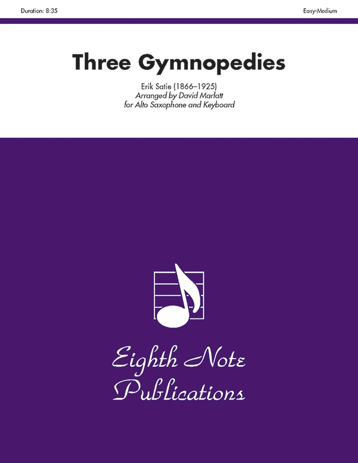 Three Gymnopedies: Part(s) (Eighth Note Publications),Used