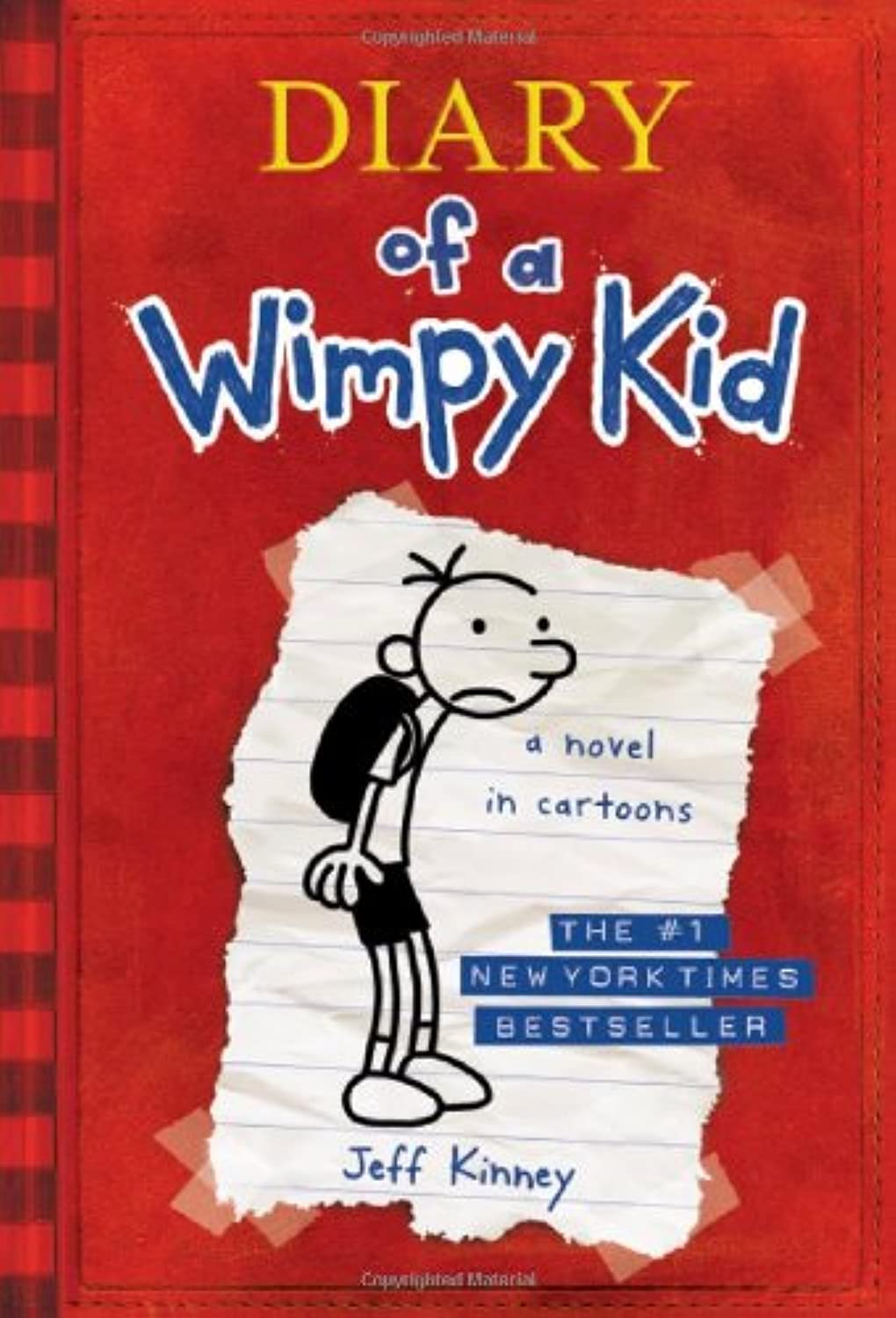 Diary Of A Wimpy Kid, Book 1-used